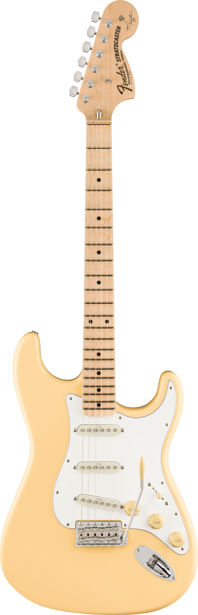 Fender Yngwie Malmsteen Stratocaster, Scalloped Maple Fingerboard, Vin