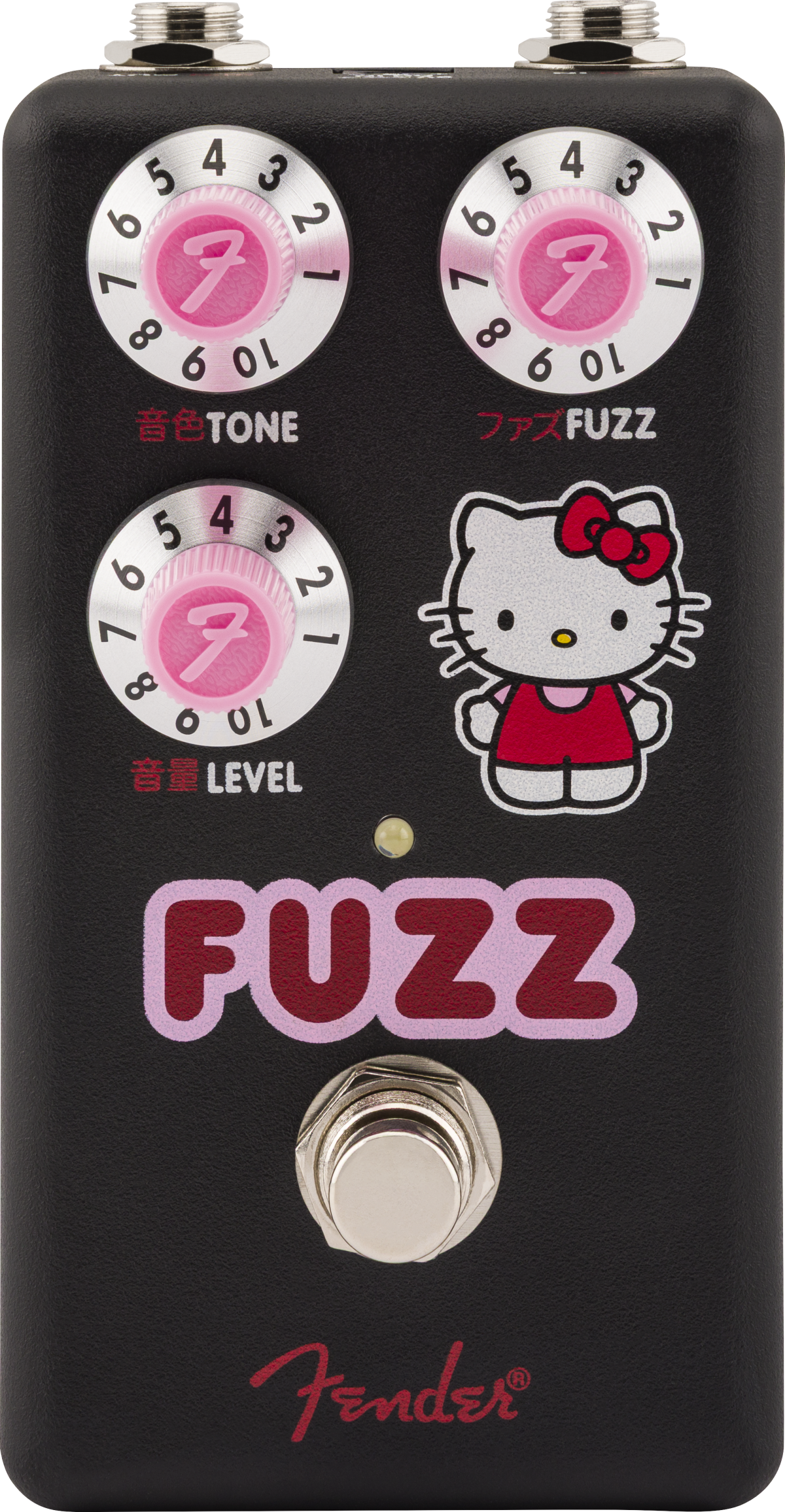 Fender® x Hello Kitty® Black Fuzz Pedal Fender® x Hello Kitty® Black Fuzz Pedal