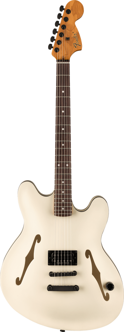 Fender Tom DeLonge Starcaster, Satin Olympic White [SOLD OUT, More due late 2024]