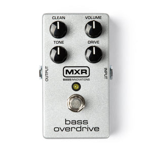 MXR Bass Overdrive top view