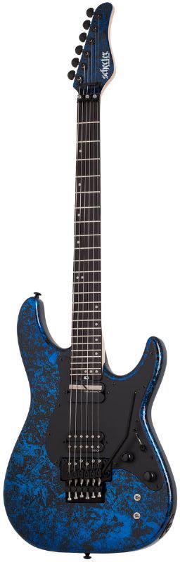 Schecter Sun Valley Super Shredder FR S Guitar, Blue Reign