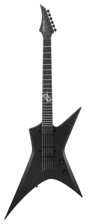 Solar X2.6C Electric Guitar - Carbon Black