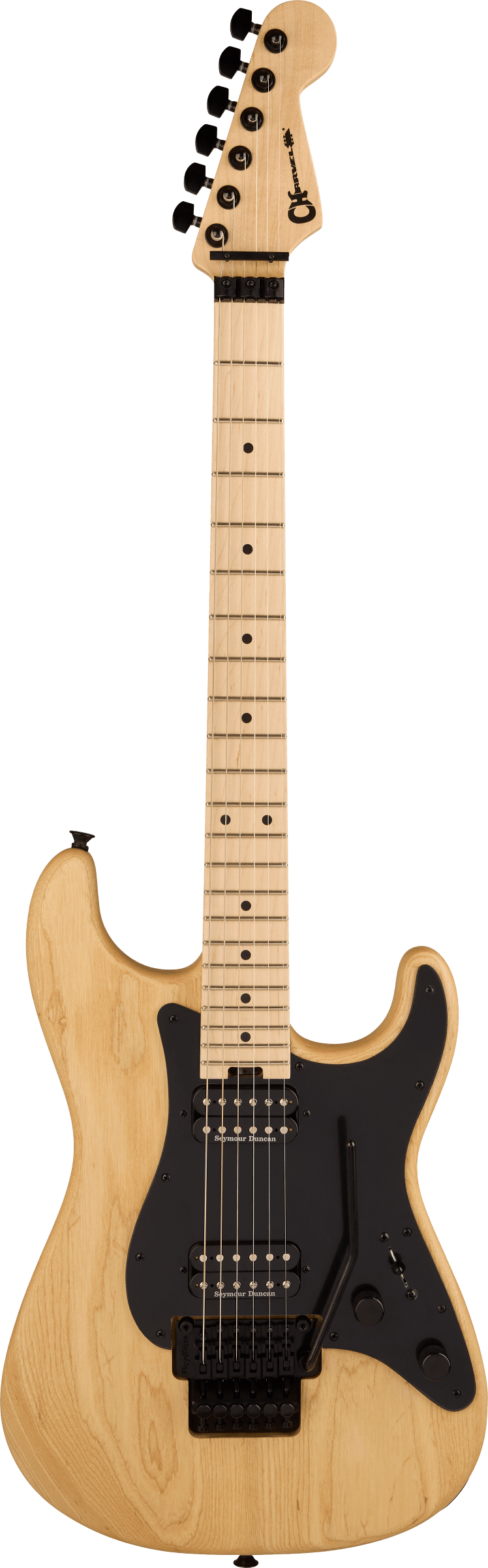 Charvel Pro-Mod So-Cal Style 1 HH FR M, Maple Fingerboard, Natural Ash