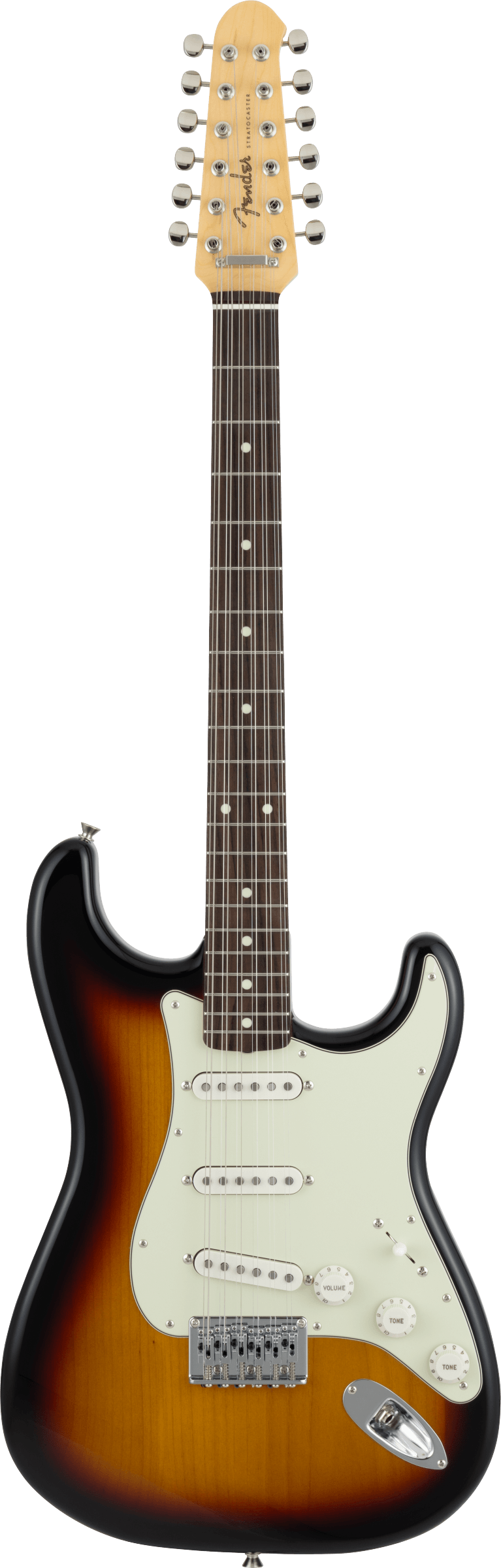 Fender Made in Japan Limited Stratocaster XII, Rosewood Fingerboard, 3