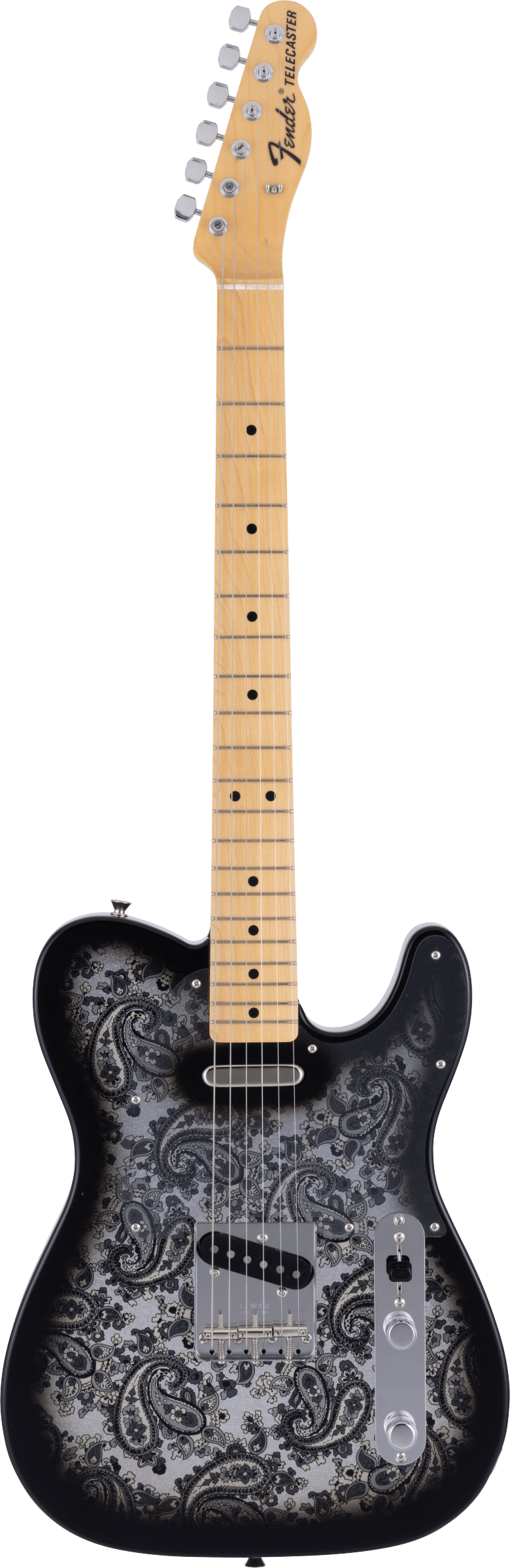 Fender Made in Japan Limited Telecaster, Maple Fingerboard, Black Pais