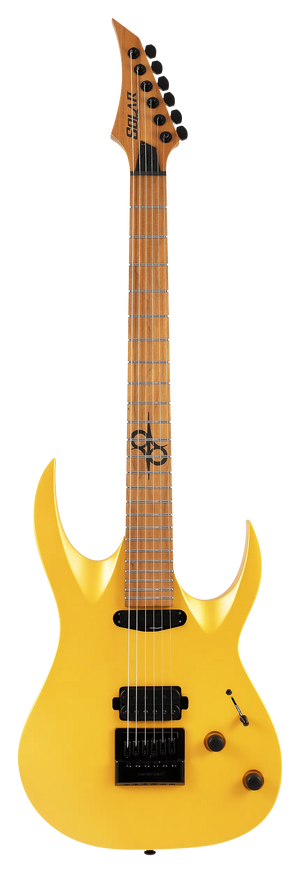 Solar AB1.6G Electric Guitar - Roasted Maple - Antique Gold Matte
