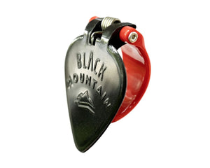 Black Mountain Spring Loaded Thumb Pick Right Handed Red - Heavy