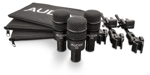 Audix D2 Trio - 3 Piece Drum Microphone Package