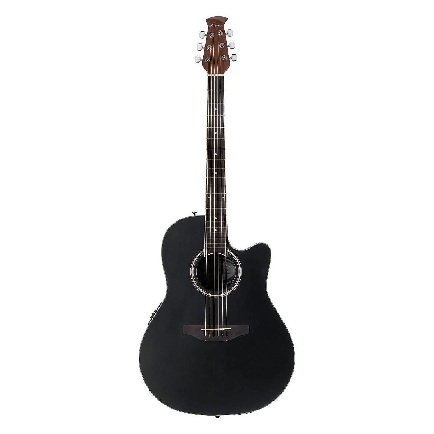 Ovation Applause AB24-5S Mid Depth Black Satin Acoustic Guitar
