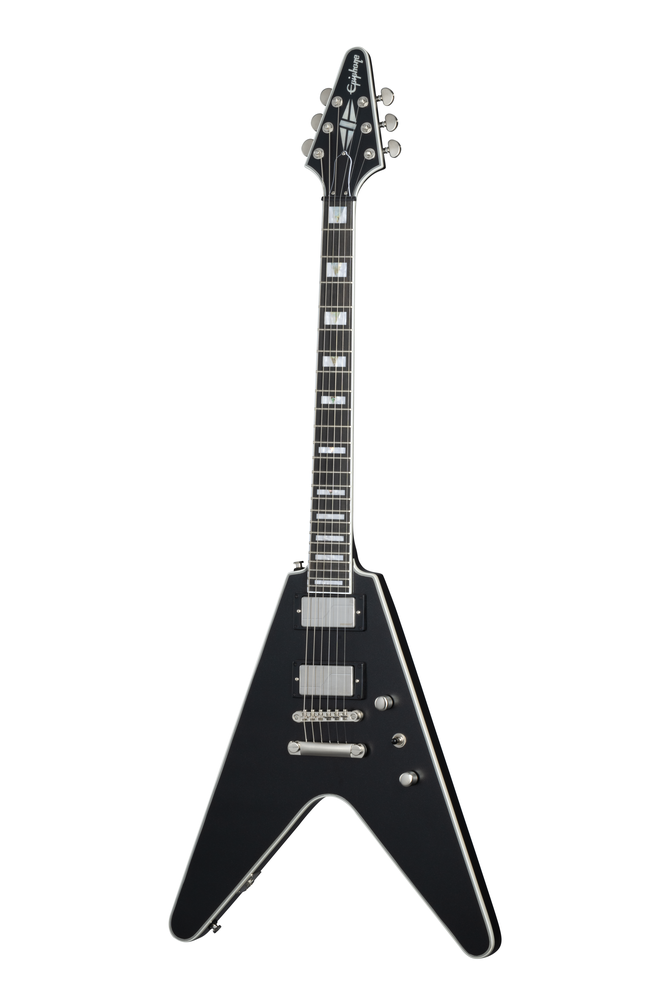 【今週末で終了予定】EMG搭載 Epiphone Flying V Epiphone Flying V Prophecy, Aged Jet Black Metallic (inc. Gig Bag)