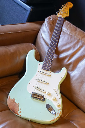 Fender Custom Shop '59 Stratocaster Heavy Relic - Faded Aged Surf Green