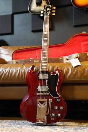 Pre-Owned Gibson 60th Anniversary 1961 Les Paul SG Standard w/Sideways Vibrola in Cherry Red
