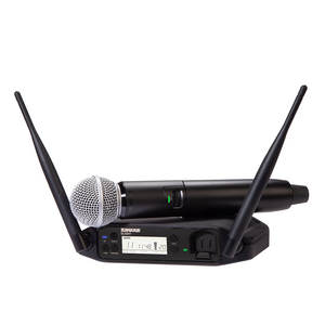 Shure Wireless Digital Handheld System GLXD2+; SM58 Mic; GLXD4+