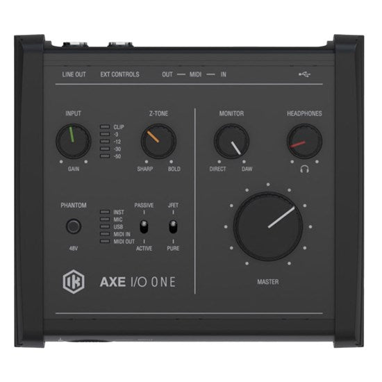 IK Multimedia AXE I/O One Compact USB-C Audio Interface w/ Guitar Tone