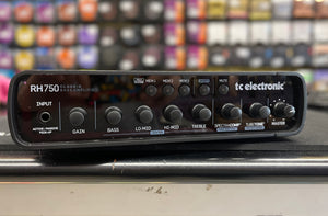 Pre-Owned TC Electronic RH750 Bass Amplifier Head w/ Generic Road Case