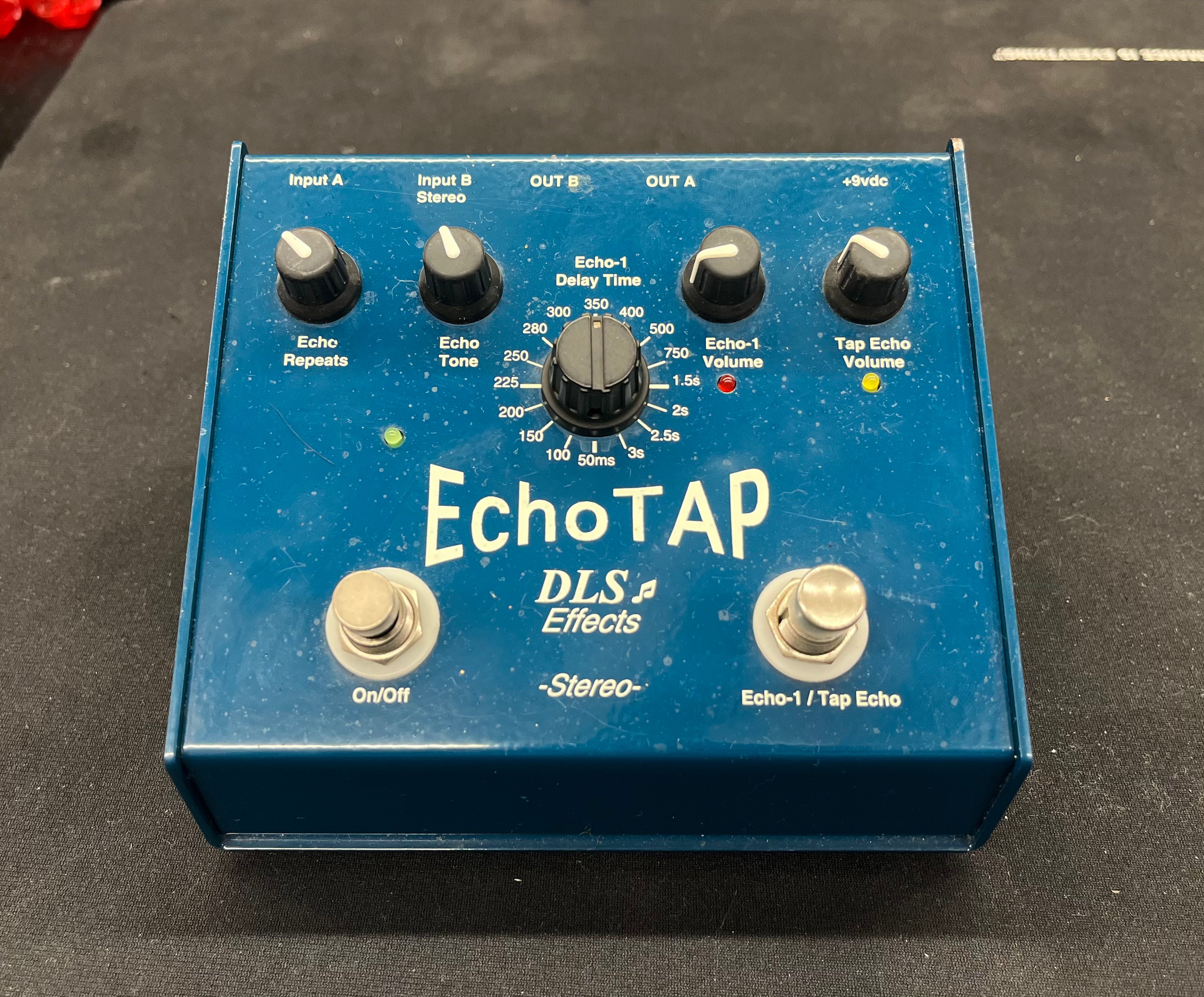 Pre-Owned DLS Effects Echo Tap Pedal Pre-Owned DLS Effects Echo Tap Pedal