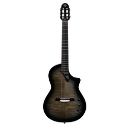 Katoh Hispania A/E Trans Black Classical Guitar in Bag