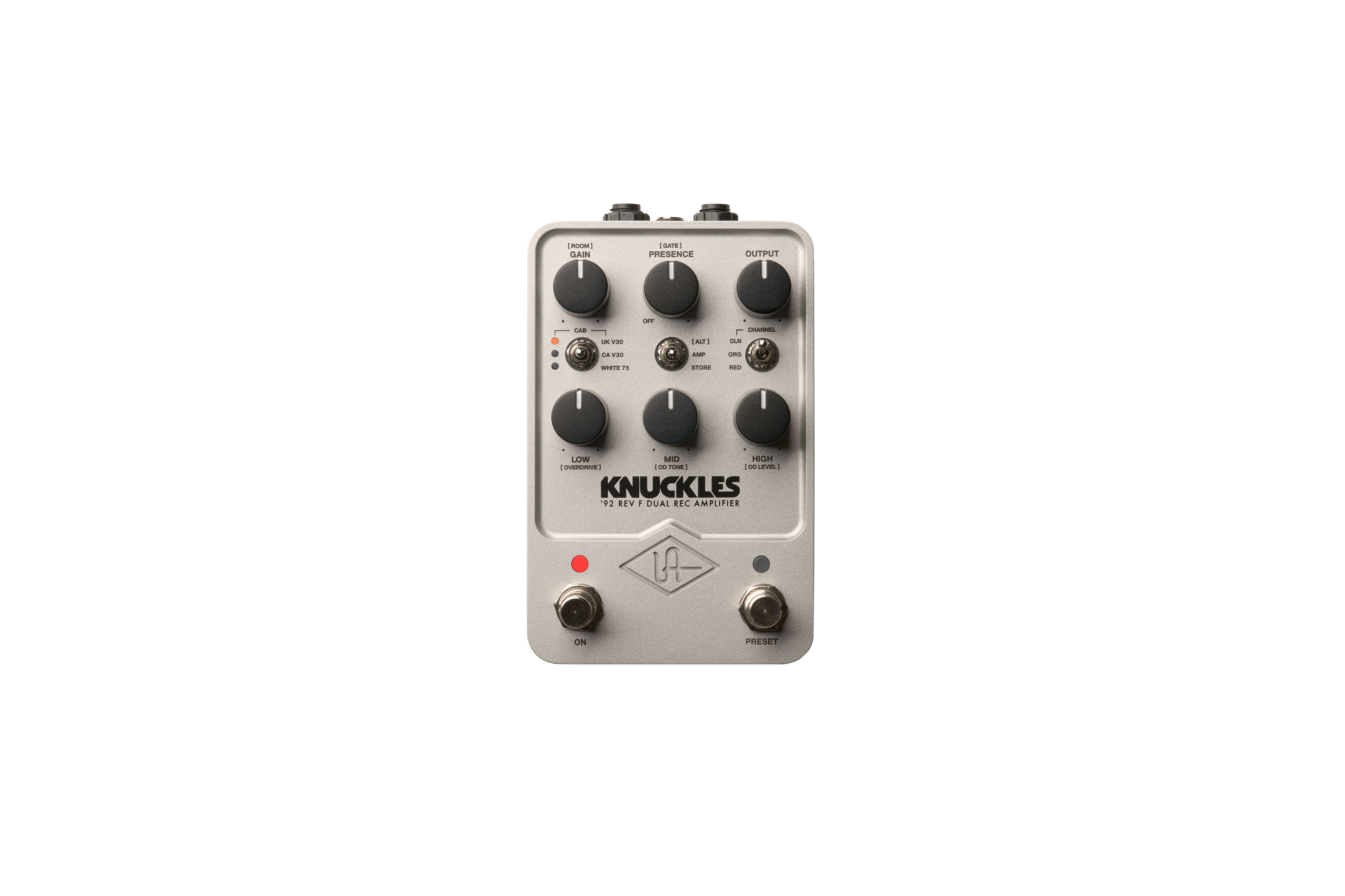 Universal Audio Knuckles '92 Rev F Dual Rec Pedal Universal Audio Knuckles '92 Rev F Dual Rec Pedal