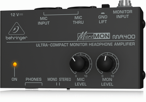 Behringer MicroMon MA400 Personal Monitor Mixer / Headphone Amp