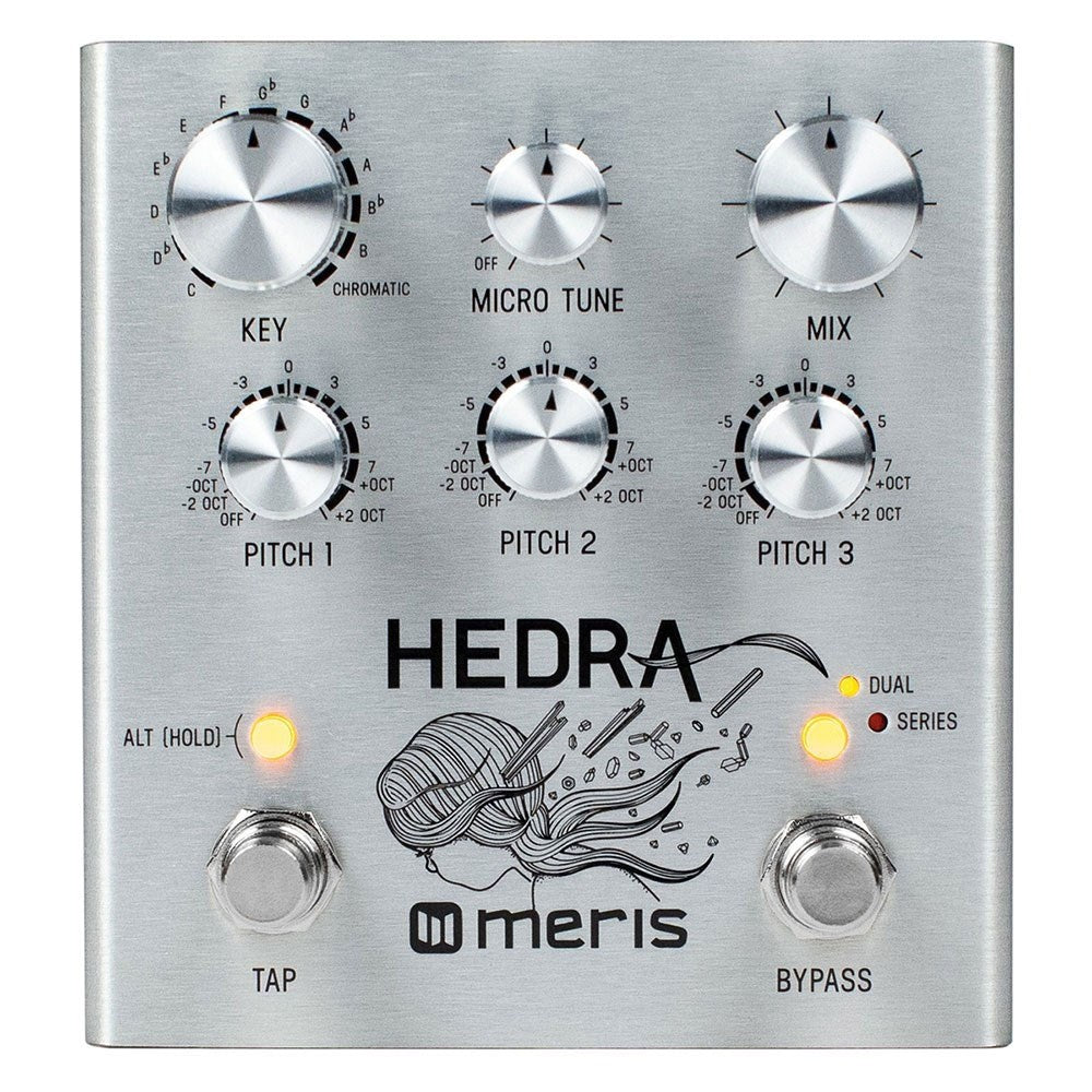 ギター Meris Hedra Meris Hedra 3-Voice Rhythmic Pitch Shifter Pedal