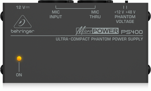Behringer MICROPOWER PS400 Phantom Power Supply
