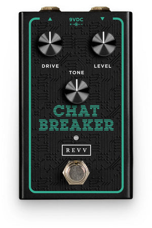 REVV Chatbreaker Overdrive Pedal - Limited Edition top view
