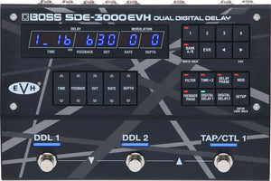 Boss SDE-3000EVH Dual Digital Delay Pedal - EVH Edition top