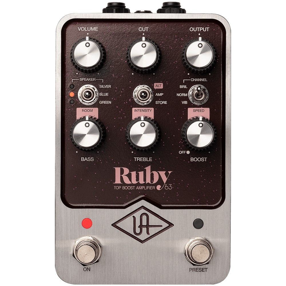 ギター UNIVERSAL AUDIO Ruby Top Boost Amplifier Universal Audio Ruby '63 Top Boost Amplifier