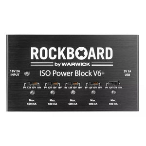 Warwick RockBoard ISO Power Block V6+ Isolated Multi Power Supply