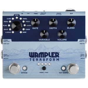 Wampler Terraform - Multi-Modulation Effects Box with Advanced DSP and Programmable Presets