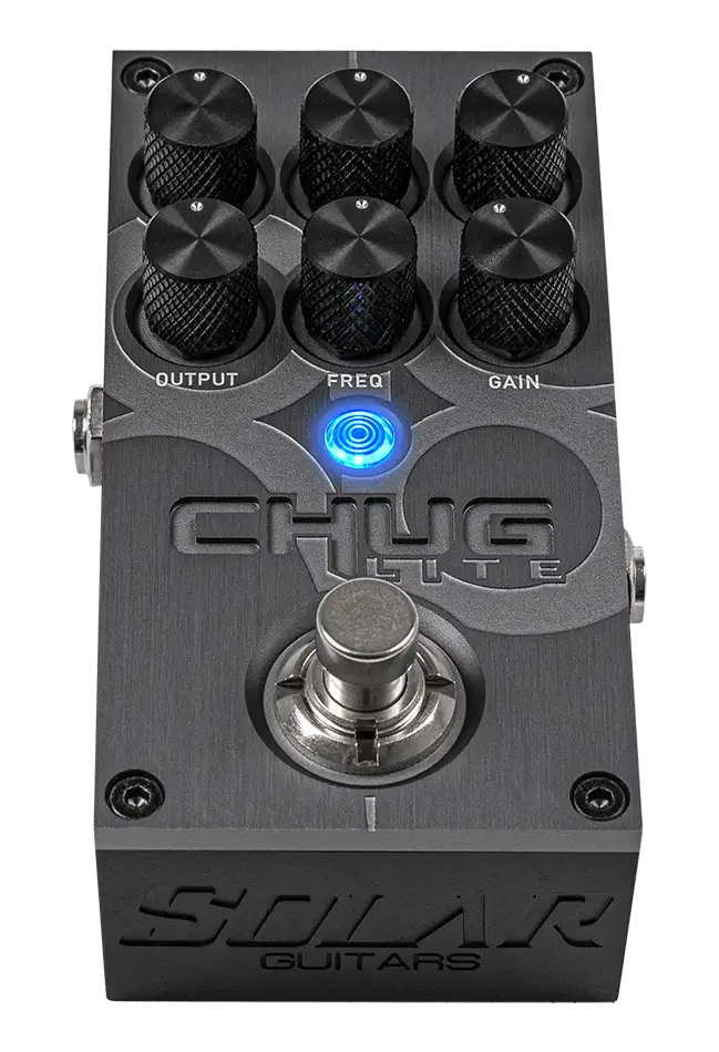 chug pedal Solar CHUG Lite Hi-Gain Distortion Pedal