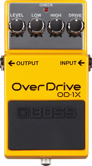 BOSS OD-1X Compact Pedal top
