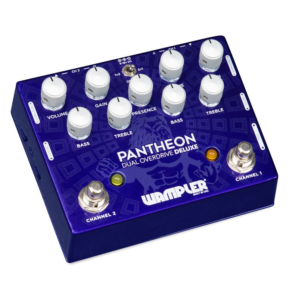 Wampler Pantheon Deluxe Dual Overdrive Pedal
