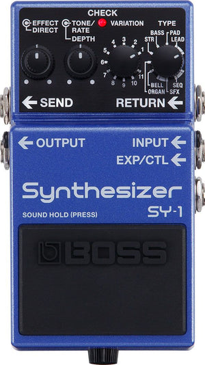 BOSS SY-1 Synthesizer top