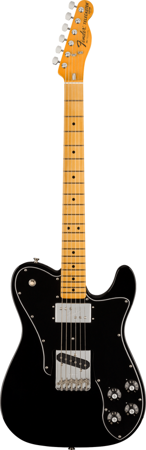Fender American Vintage II 1977 Telecaster Custom, Maple Fingerboard, Black