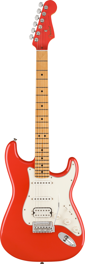 Fender Limited Edition Player Stratocaster® HSS, Maple Fingerboard, Fiesta Red with Matching Headstock