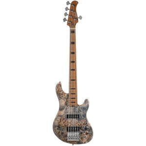 Cort GB-Modern 5 Bass Guitar - Open Pore Charcoal Grey