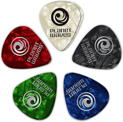 Planet Waves 1CAP6-10 Pearl Celluloid Assortment Picks, 1.00 mm Heavy (10-pack)