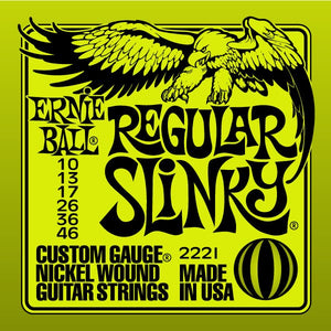 Ernie Ball Regular Slinky Electric Guitar String Set 10-46 (2221)