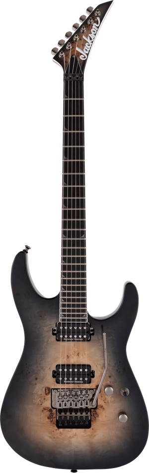 Jackson Pro Series Soloist™ SL2P MAH, Ebony Fingerboard, Transparent Black Burst Guitar