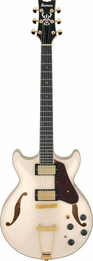 Ibanez AMH90 IV Ivory Artcore Electric Guitar