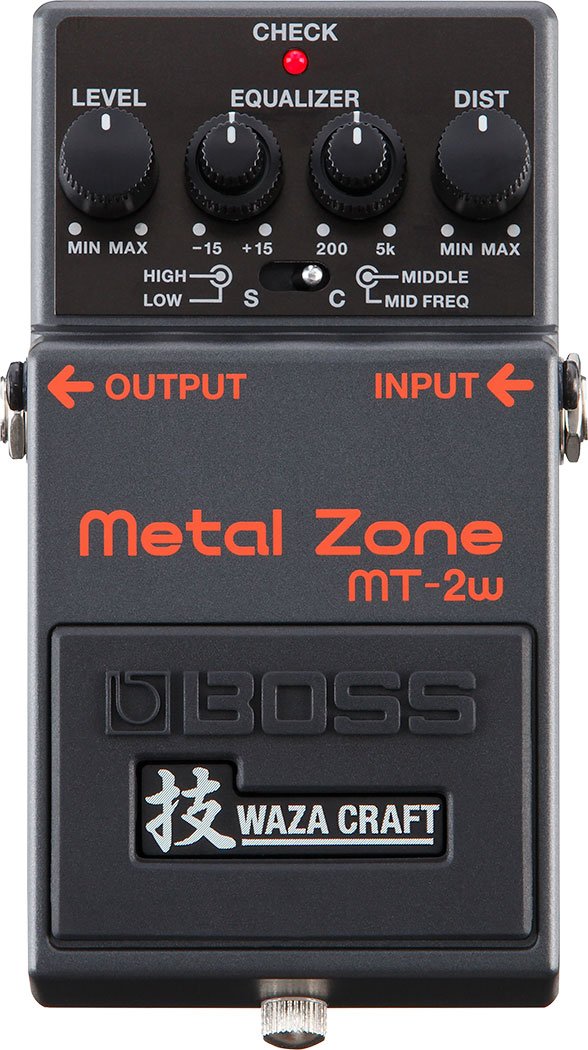 ギター BOSS l Zone MT-2 WAZA CRAFT BOSS MT-2W Waza Craft Metal Zone