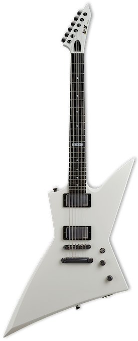 ESP エレキギター ホワイト ESP E-II EX NT Snow White