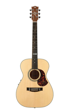 Maton EBG808TE Tommy Emmanuel Acoustic Electric Guitar w/Case - Natural Satin