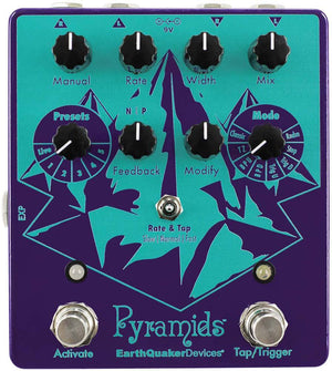 EarthQuaker Devices Pyramids Stereo Flanger top
