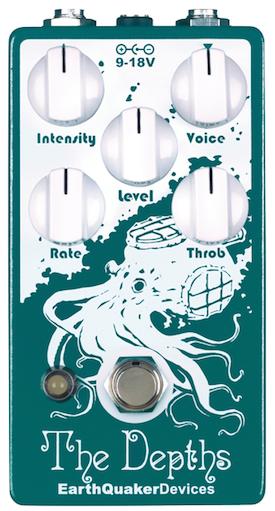 EarthQuaker Devices Depths Optical Vibe Machine V2 top