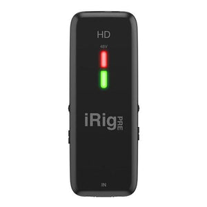 IK iRig Pre HD Digital Microphone Interface with Class-A Preamp