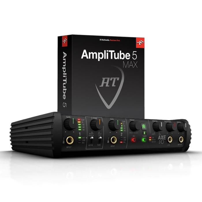 IK Multimedia AXE I/O & AmpliTube 5 MAX + TONEX MAX Bundle