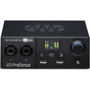 PreSonus Revelator io24 Audio Interface with FX & Loopback