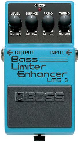 BOSS LMB3 Bass Limiter/Enhancer Pedal.